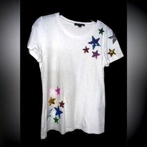 ⭐️ INC Sequin Stars Tee